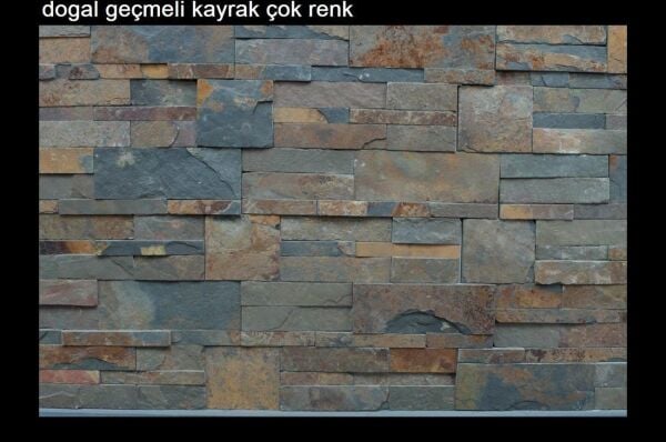 Geçmeli kayrak rengarenk