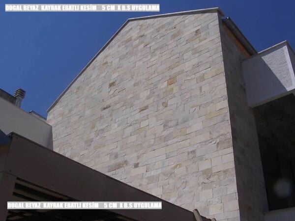 Beyaz Kayrak Ebatlı Kesim 5 Cm