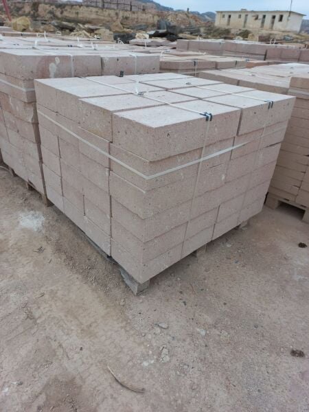 14 Lük Renkli Doğal Briket Nevşehir Taşı