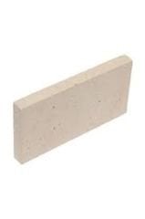 Modern Bahçe Ateş Tuğlası Fırın Tuğlası 10x20x2 Cm 8'li