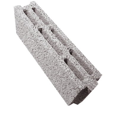 TBL 8,5 G (Tek Sıra Boşluklu 3 Gözlü) 8,5x39x18,5 Duvar Tuğlası