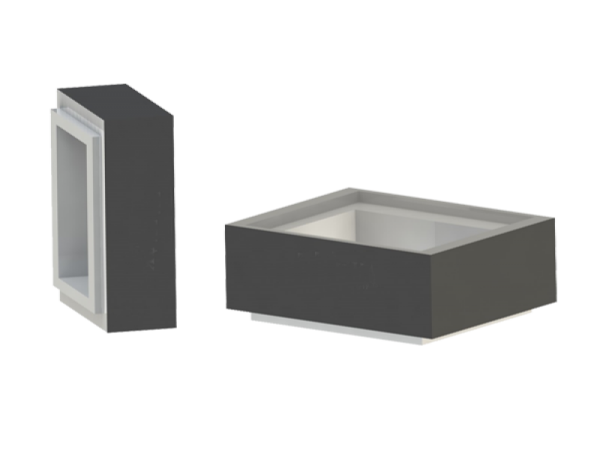 80x80 Yağmur Izgara Baca Kare