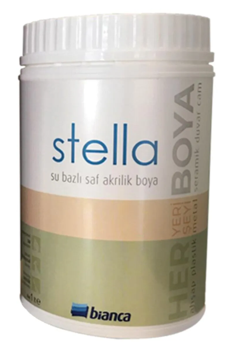 Bianca Stella Su Bazlı Saf Akrilik Boya