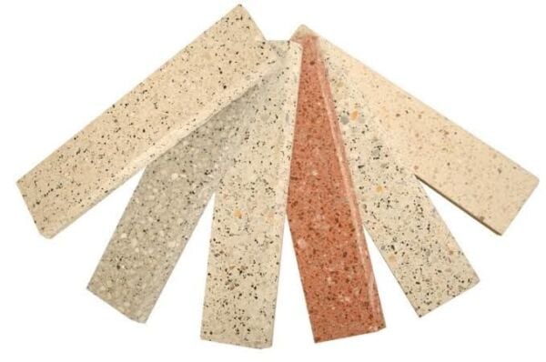 Paflı terrazo süpürgelik