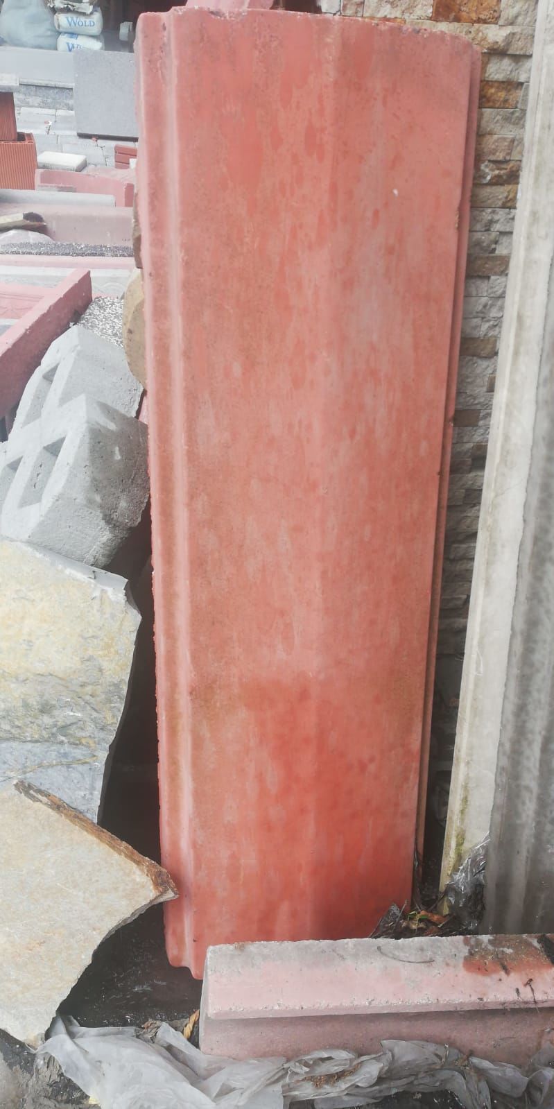 Büyük Harpuşta 100x30 - Duvar Üstü Beton Küpeşte