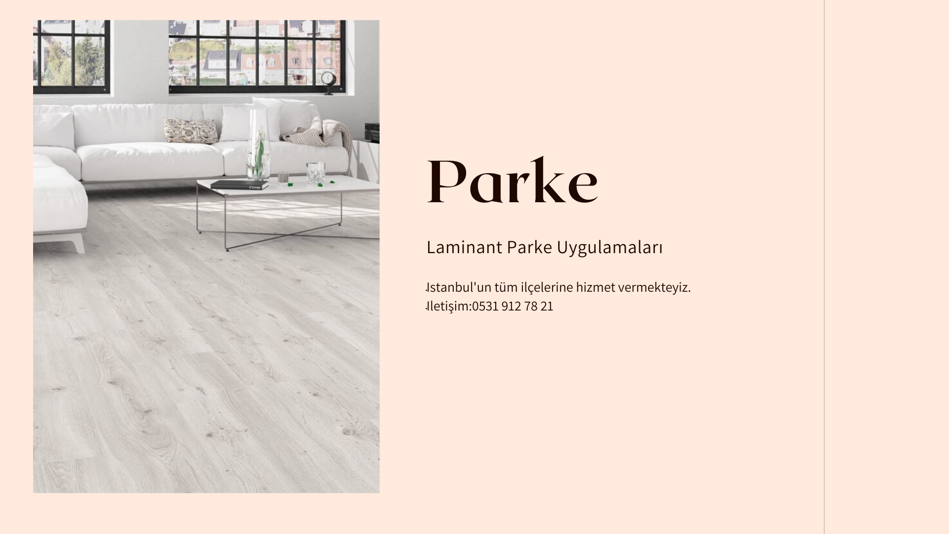 Laminat Parke Uygulama