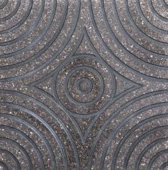 Sarıdallı Motif Desen Suni Granit Yer Döşemeleri