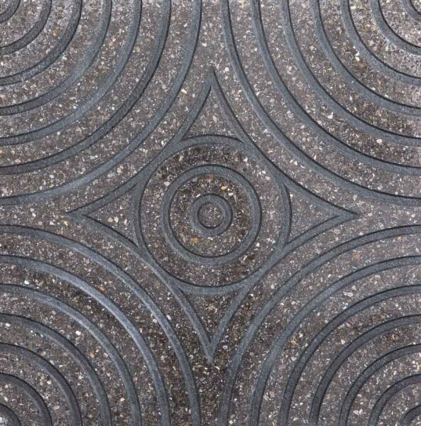 Sarıdallı Motif Desen Suni Granit Yer Döşemeleri