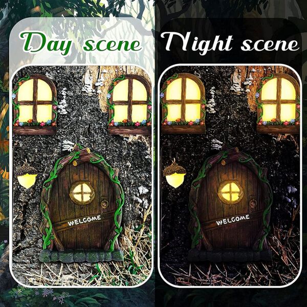 Büyülü Peri Kapısı ve Pencereleri ile Bahçenizi Peri Masalı Dünyasına Dönüştürün