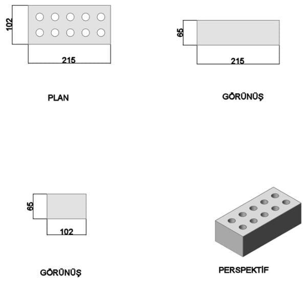 Büyük Pres Klinker Tuğla (PT-1)